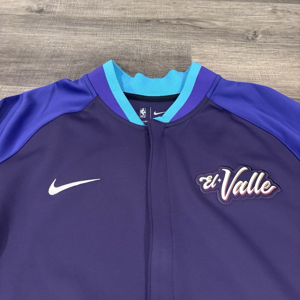 Nike City Edition Phoenix Suns EL VALLE Jacket Sunburst Mens L NWOT FB6713-535 - Picture 3 of 12